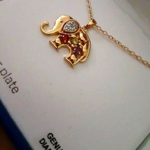 Silver plated necklace